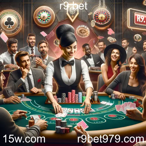 Experiência Imersiva em Jogos Ao Vivo no r9.bet